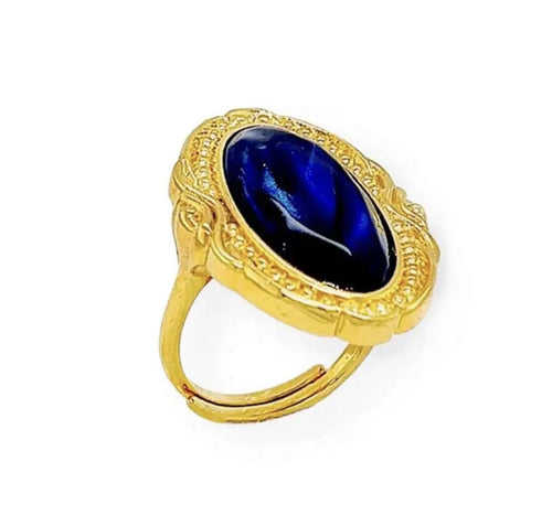 REBECCA - ANELLO REBECCA BRAME CON POLIMERO BLU