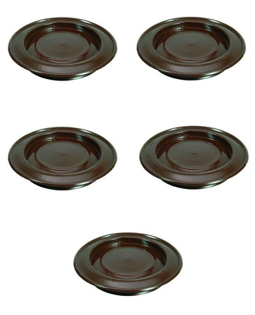ROSONI PER TUBI STUFA MARRONE LUCIDO - ø cm.12 - PZ 5 - FER 70942