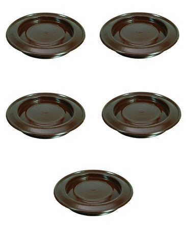 ROSONI PER TUBI STUFA MARRONE LUCIDO - ø cm.12 - PZ 5 - FER 70942