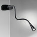 Applique pinza moderno Perenz CLIP SNAKE 5913 N LED lampada parete tavolo flessibile