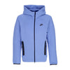 Nike Felpa Leggera Cappuccio Zip Uomo Tech Fleece Full-zip Windrunner Hoodie Polar/black da uomo