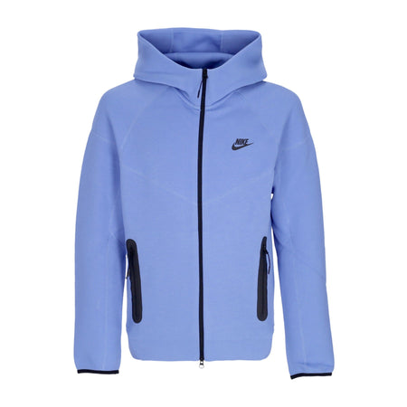 Nike Felpa Leggera Cappuccio Zip Uomo Tech Fleece Full-zip Windrunner Hoodie Polar/black da uomo
