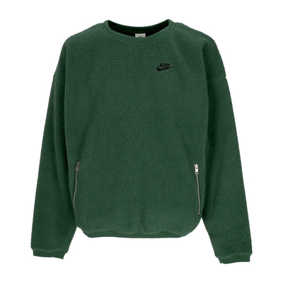 Nike Felpa Girocollo Uomo Club+ Fleece Winterized Crewneck Fir/black da uomo