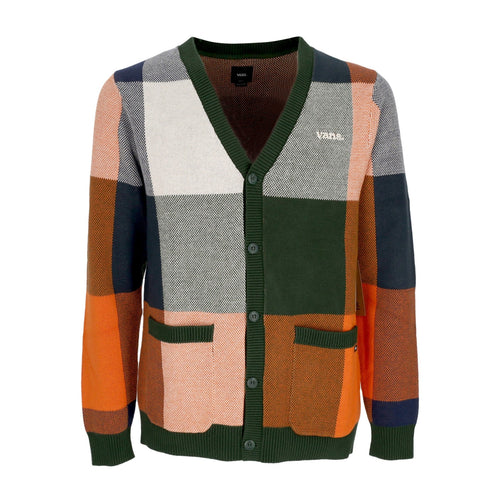 VANS Cardigan Uomo Walden Plaid Cardigan Sweater Mountain View da uomo