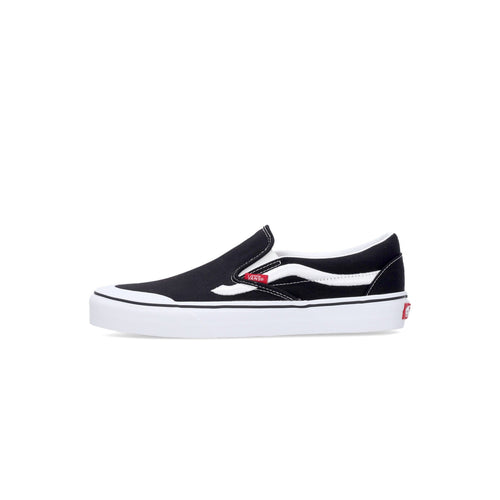 VANS Scarpa Bassa Uomo Classic Slip-on 138 Sidestripe Black/true White da uomo