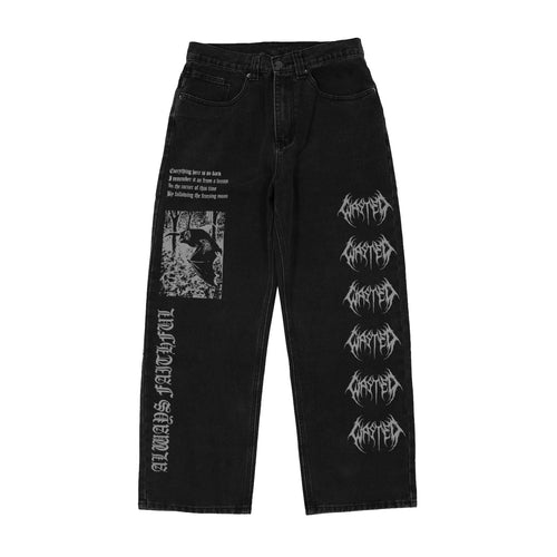 WASTED PARIS Pantalone Lungo Uomo Sight Casper Pants Dark Blue da uomo