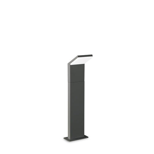Piantana Da Terra Contemporaneo Style Alluminio Grigio Led 9W 3000K Ip54