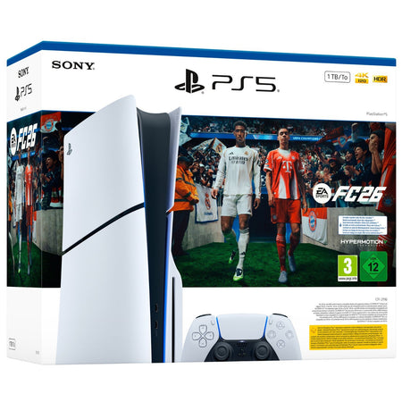 PS5 Console 1TB Standard Edition E Chassis White + FC 26 ITA