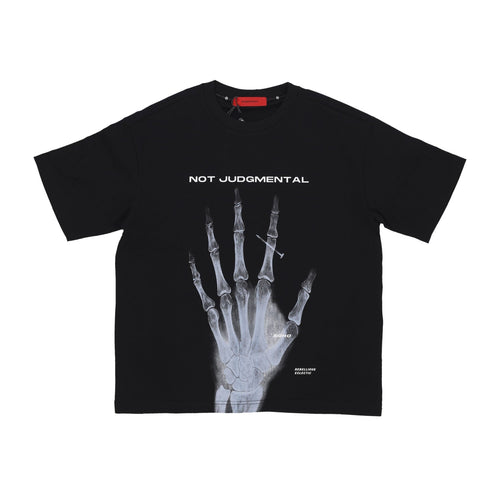 ACUPUNCTURE Maglietta Uomo Hands Devil T-shirt Black da uomo