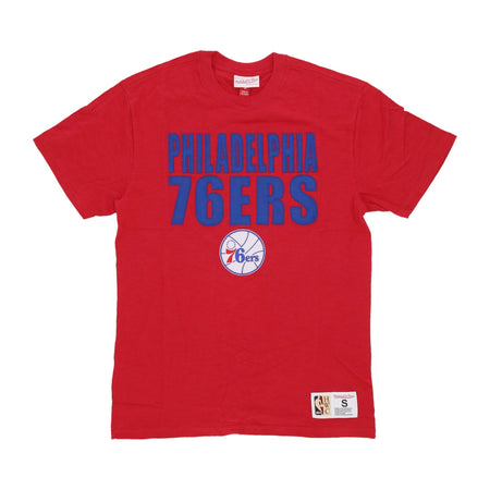 MITCHELL &amp; NESS Maglietta Uomo Nba Legendary Slub Tee Phi76e Original Team Colors da uomo