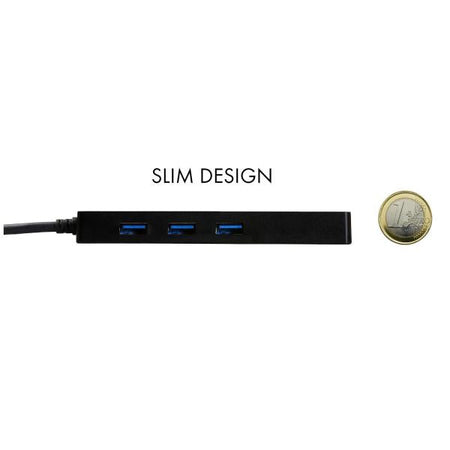 I-TEC USB 3.0 SLIM HUB 3 PORT + GIGABIT ETHERNET ADAPTER