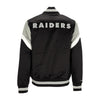 MITCHELL & NESS Giubbotto Bomber Uomo Nfl Heavyweight Satin Jacket Oakrai Original Team Colors da uomo