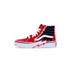 VANS Scarpa Alta Bambino Sk8-hi Bolt Red/black da bambino