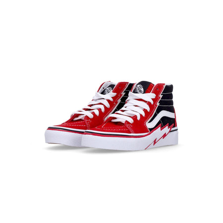 VANS Scarpa Alta Bambino Sk8-hi Bolt Red/black da bambino