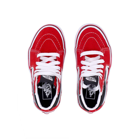 VANS Scarpa Alta Bambino Sk8-hi Bolt Red/black da bambino