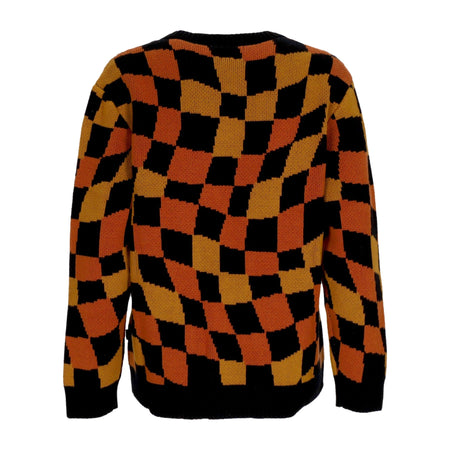 VANS Cardigan Donna W Jagger Sweater Cardigan Amusement 66 Black/ginger Bread da donna