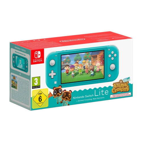 Switch lite Console Animal Crossing Turquoise