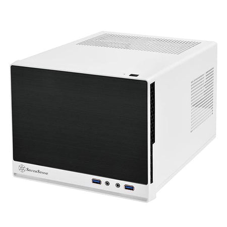 Silverstone SG13 Mini Tower Nero, Bianco (SilverStone SUGO SG13 - tower - Mini-D)