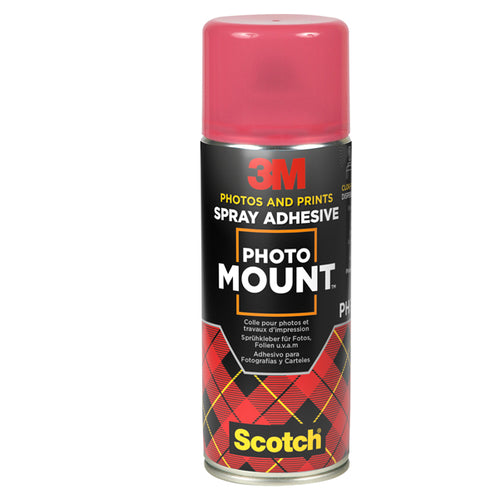 Adesivo Spray 3M Photo Mount Alta Qualita' - Trasparente 400Ml
