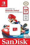 Switch Micro SDXC SanDisk 128GB SDSQXAO-128G-GNCZN for Nintendo Switch