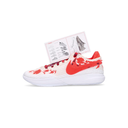 NIKE NBA Scarpa Basket Uomo Lebron Xx X Mimi Plange "ceremony" Guava Ice/bright Crimson/bordeaux da uomo