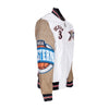 MITCHELL & NESS Giubbotto Bomber Uomo Nba Burst Warm Up Jacket No 3 Allen Iverson Phi76e Multi/white da uomo