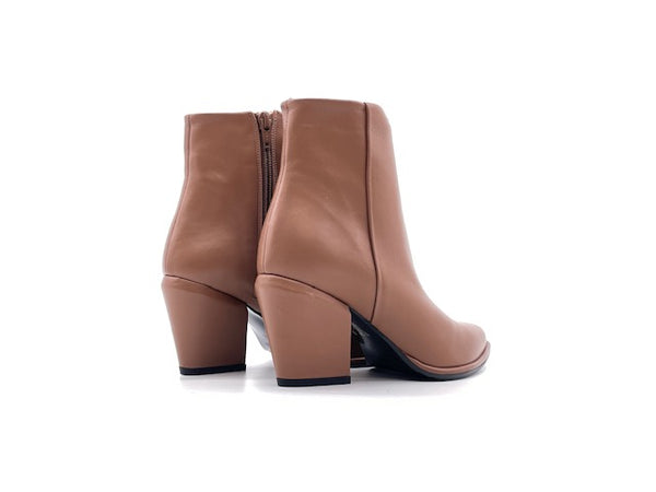 ENZO D'Alessandro tronchetto Donna Nappa Brandy