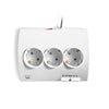 MULTIPRESA 5 P SCHUK 2 USB 2.1A DA TAVOL