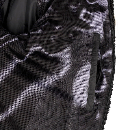 FUNKY Orsetto Uomo Grog Sherpa Jacket Black da uomo