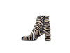 ENZO D'ALESSANDRO Tronchetto Donna Zebrato Nero Beige