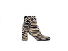 ENZO D'ALESSANDRO Tronchetto Donna Zebrato Nero Beige