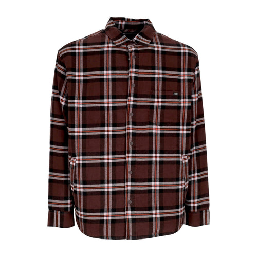 VANS Camicia Imbottita Uomo Kesler L/s Woven Shirt Fudge/lavender Frost da uomo