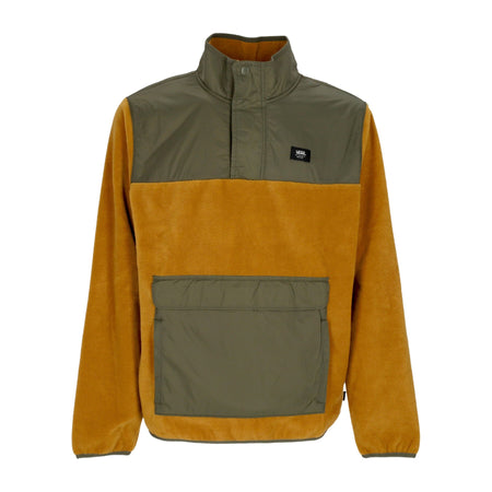 VANS Giubbotto Pile Infilabile Uomo Mammoth Pullover Golden Brown/grape Leaf da uomo