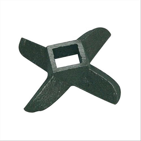 Coltello per tritacarne manuale "REBER" in acciaio inox temprato