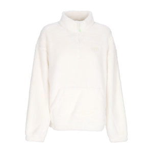 VANS Felpa Collo Alto Donna W Pioneer Mock Half Zip Sweatshirt Digi White da donna
