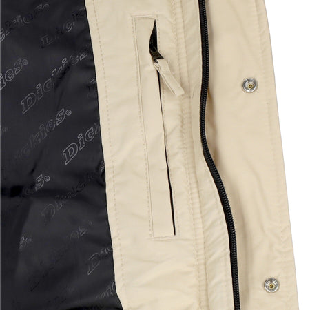 DICKIES Piumino Uomo Glacier View Puffer Irish Cream da uomo