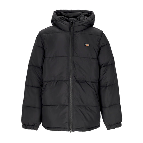 DICKIES Piumino Uomo Waldenburg Hooded Jacket Black da uomo