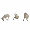 Pecorelle in resina statuine per presepe in resina h 4 cm 12 pezzi