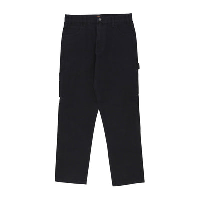 DICKIES Pantalone Lungo Uomo Dc Carpenter Pant Stone Washed Black da uomo