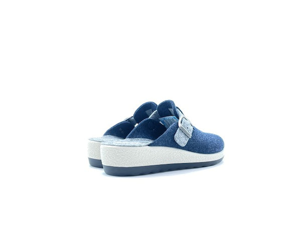FLY FLOT Ciabatte Chiuse Donna Gorgonzola Blu