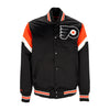 MITCHELL & NESS Giubbotto Bomber Uomo Nhl Heavyweight Satin Jacket Phifly Original Team Colors da uomo