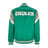 MITCHELL & NESS Giubbotto Bomber Uomo Nfl Heavyweight Satin Jacket Phieag Original Team Colors da uomo