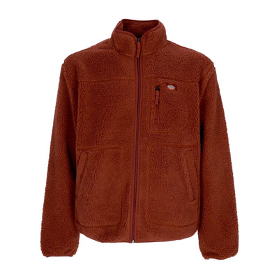 DICKIES Orsetto Uomo Mount Hope Fleece Fired Brick da uomo
