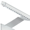 Applique moderna dal colore bianco con luce led 5 watt 3500 kelvin