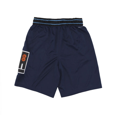 NIKE NBA Pantaloncino Basket Uomo Nba City Edition 23 Dri-fit Swingman Short Loslak College Navy/pure Platinum da uomo