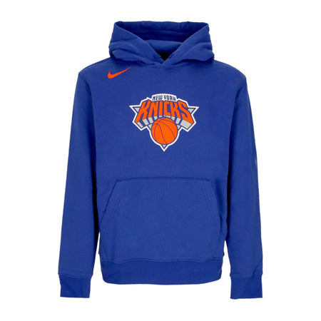 NIKE NBA Felpa Cappuccio Uomo Nba Club Hoodie Neykni Rush Blue da uomo