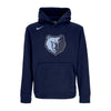 NIKE NBA Felpa Cappuccio Uomo Nba Club Hoodie Memgri College Navy da uomo