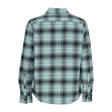 DICKIES Camicia Manica Lunga Uomo Evansville L/s Shirt Pastel Turquoise da uomo