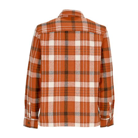 DICKIES Camicia Manica Lunga Uomo Nimmons L/s Shirt Bombay Brown da uomo