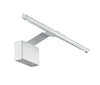 Applique moderna dal colore bianco con luce led 5 watt 3500 kelvin
